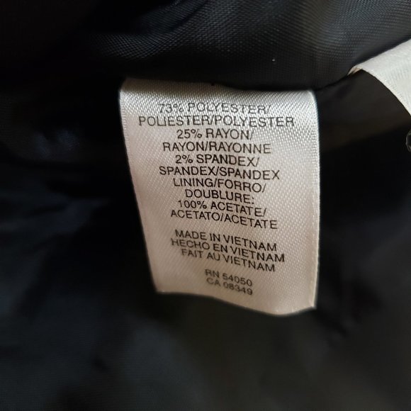 Anne Klein Black Ruched Cross Chest Sheath Dress 6 - Picture 12 of 12